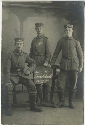 Kariai – karo lauko paštu siųstas atvirukas, 1915 m.
