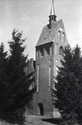 Vanagų evangelikų liuteronų bažnyčios bokštas