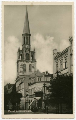 Klaipėdos Šv. Jono bažnyčia XX a. I pusėje