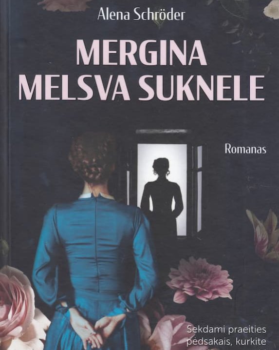 Mergina melsva suknele