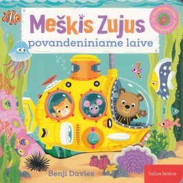 Meškis Zujus povandeniniame laive. (Su slankiojančiais paveikslėliais)