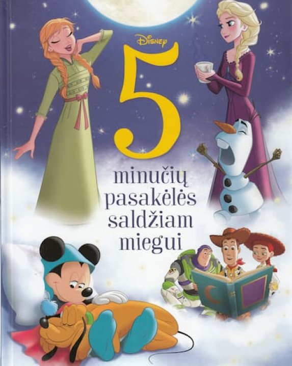 Disney 5 minučių pasakėlės saldžiam miegui