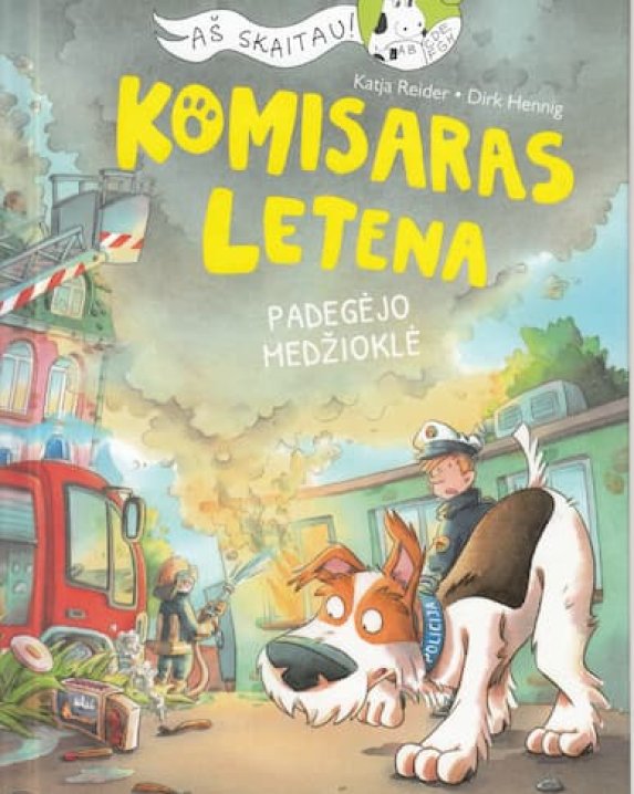 Komisaras Letena. Padegėjo medžioklė: 8 knyga