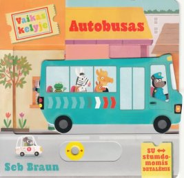 Vaikas kelyje. Autobusas