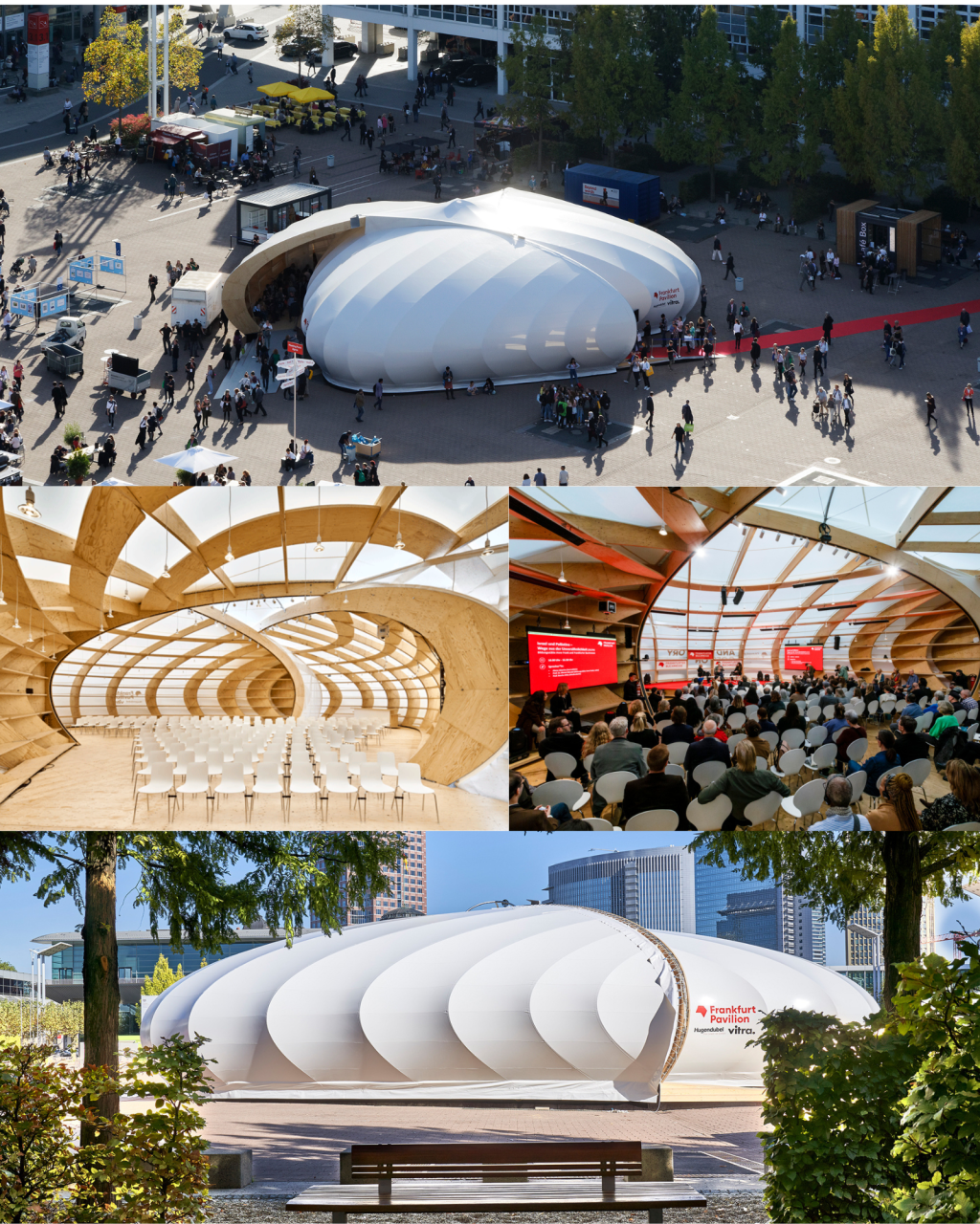 Agora paviljonas. ©Norbert Miguletz, Jörg Hempel, Kirsten Bucher Agora paviljonas. ©Norbert Miguletz, Jörg Hempel, Kirsten Bucher